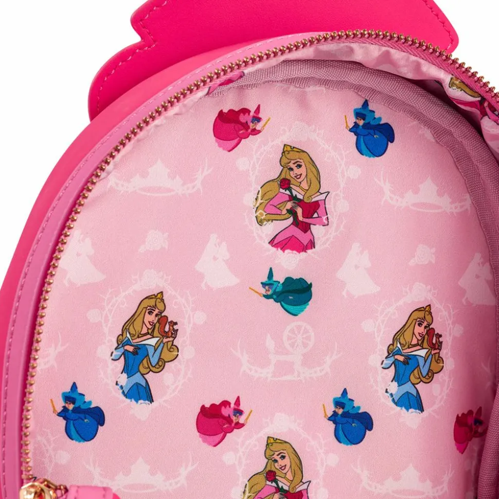 Sleeping Beauty (1959) - Aurora Cosplay 10" Faux Leather Mini Backpack