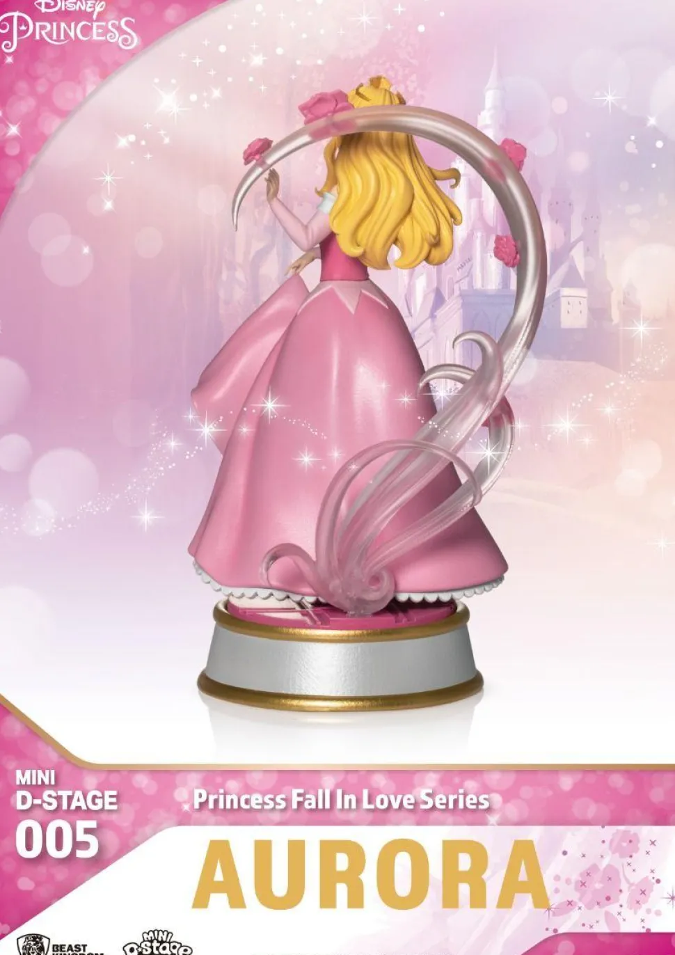 Sleeping Beauty (1959) - Aurora Disney Princess Fall in Love Series MDS-005 Mini D-Stage 3" PVC Diorama Statue