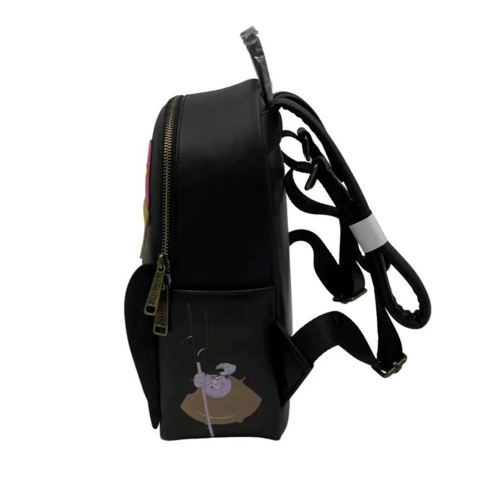 Sleeping Beauty (1959) - Diablo Cosplay 10” Faux Leather Mini Backpack
