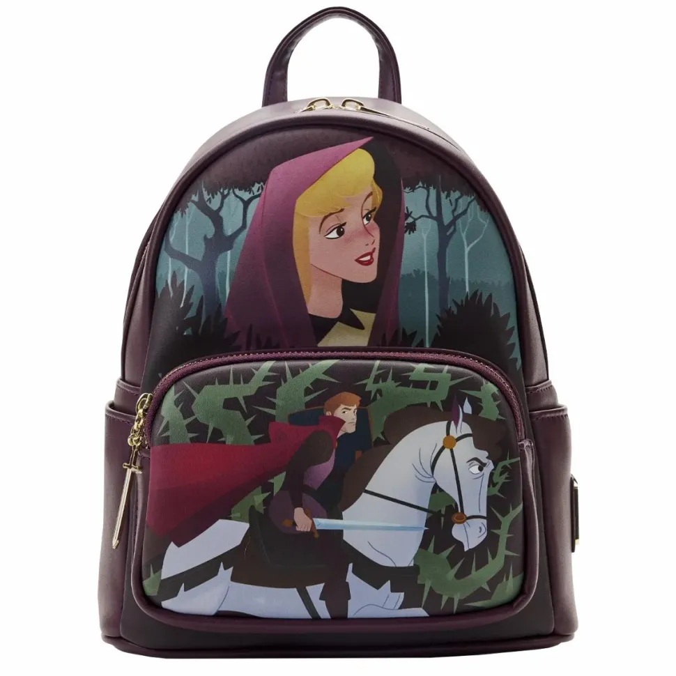 Sleeping Beauty (1959) - Once Upon A Dream 10” Faux Leather Mini Backpack