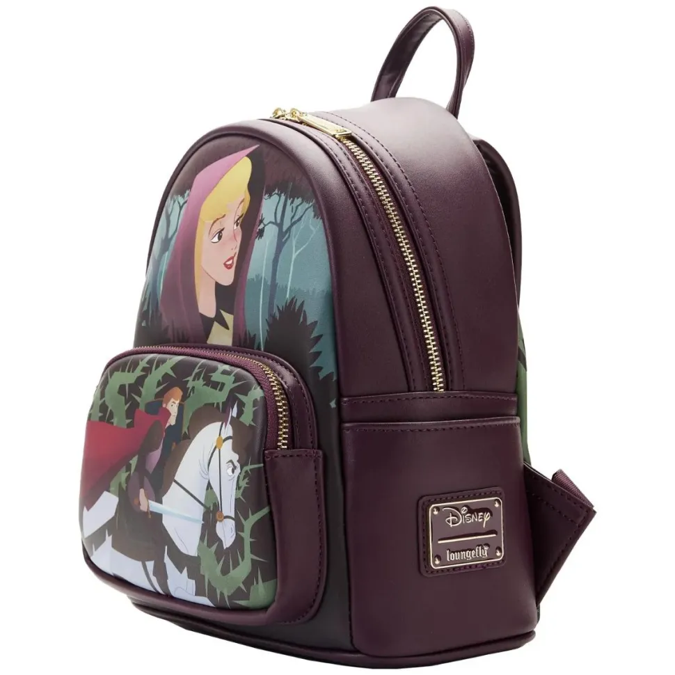 Sleeping Beauty (1959) - Once Upon A Dream 10” Faux Leather Mini Backpack