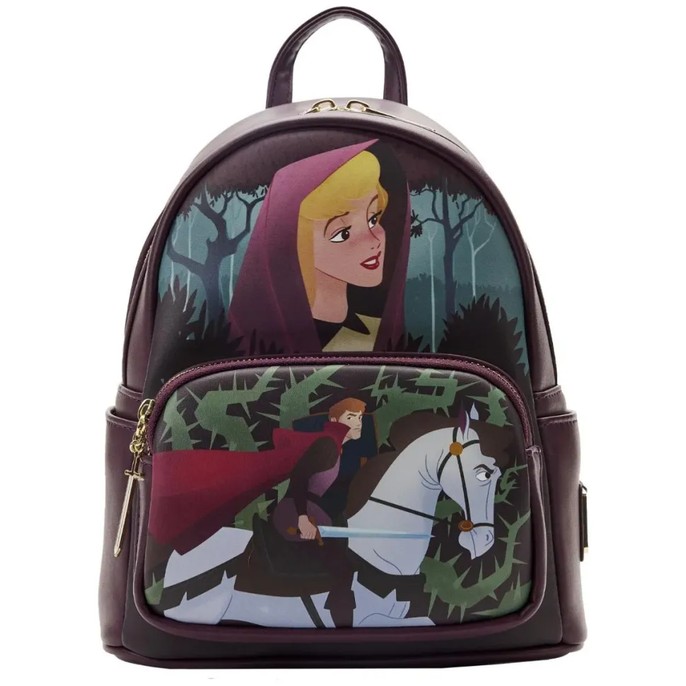 Sleeping Beauty (1959) - Once Upon A Dream 10” Faux Leather Mini Backpack