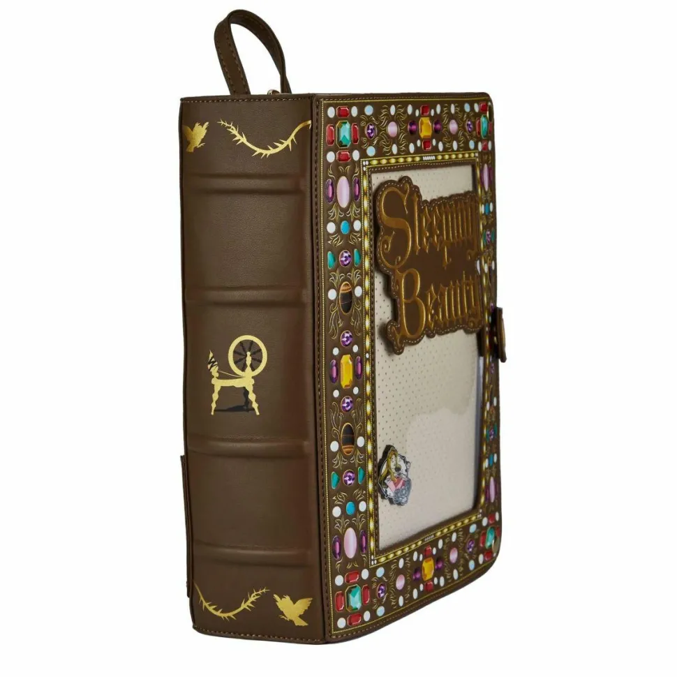 Sleeping Beauty (1959) - Pin Collector 12” Faux Leather Mini Backpack