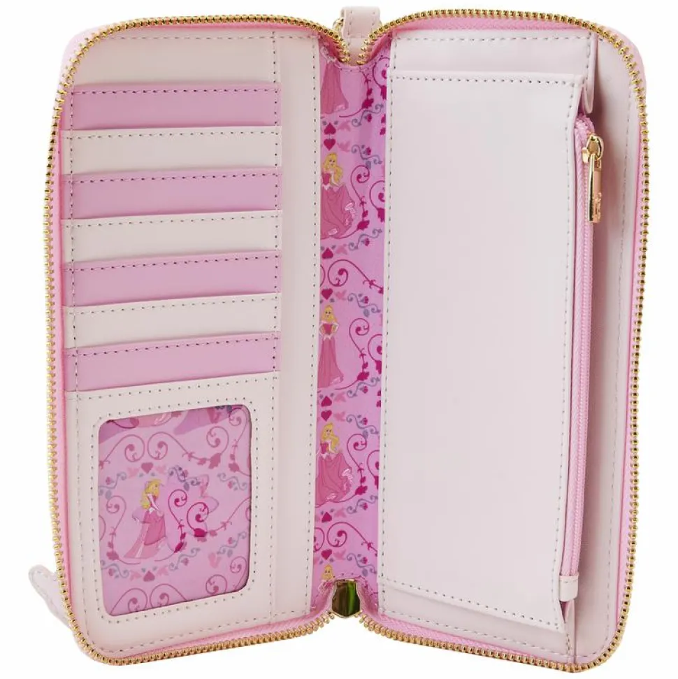 Sleeping Beauty (1959) - Princess Lenticular Series 4” Faux Leather Wristlet