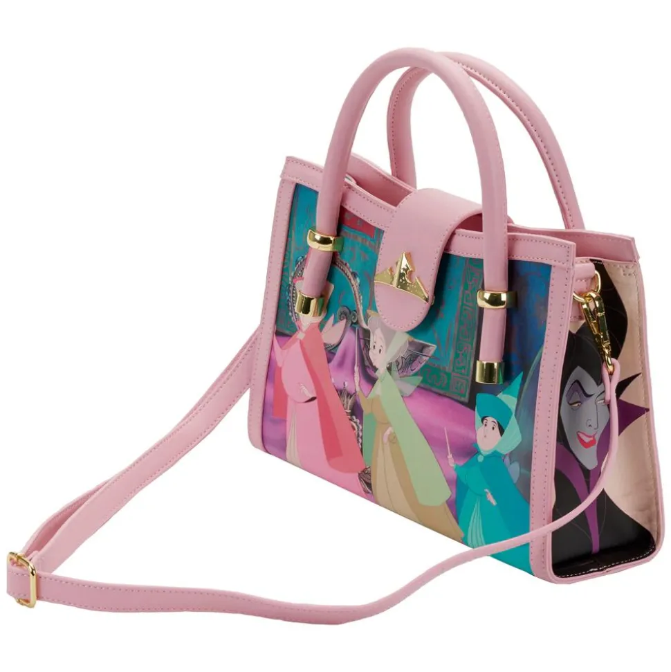 Sleeping Beauty (1959) - Scenes 7” Faux Leather Crossbody Bag