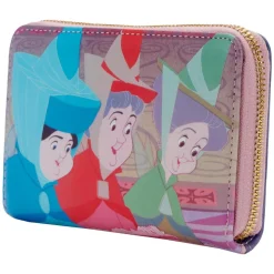 Sleeping Beauty (1959) - Scenes 4” Faux Leather Zip-Around Wallet