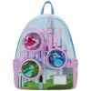 Sleeping Beauty (1959) - Three Good Fairies Stained Glass 10" Faux Leather Mini Backpack