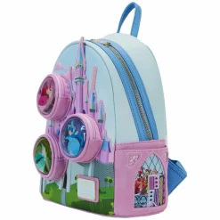 Sleeping Beauty (1959) - Three Good Fairies Stained Glass 10" Faux Leather Mini Backpack