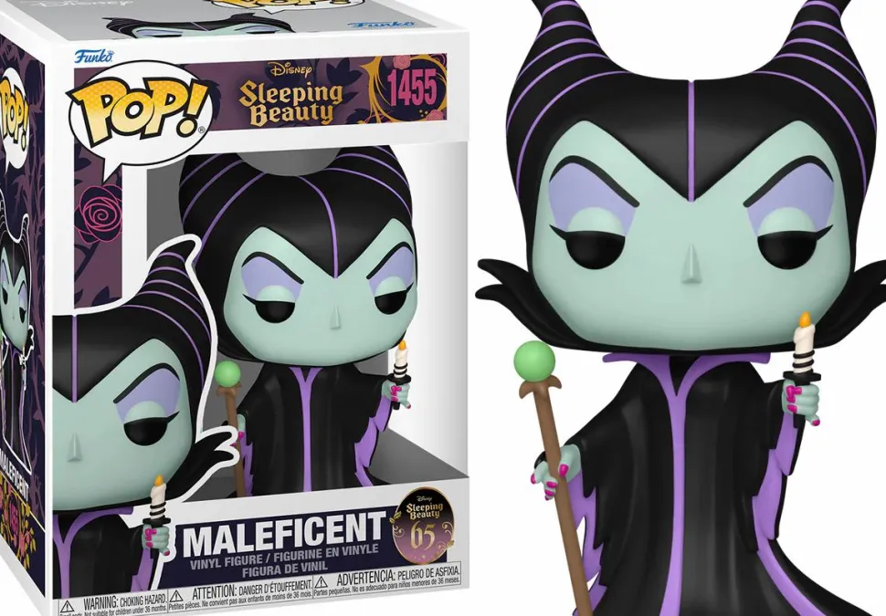 Sleeping Beauty: 65th Anniversary - Maleficent with Candle Pop! Vinyl Figure