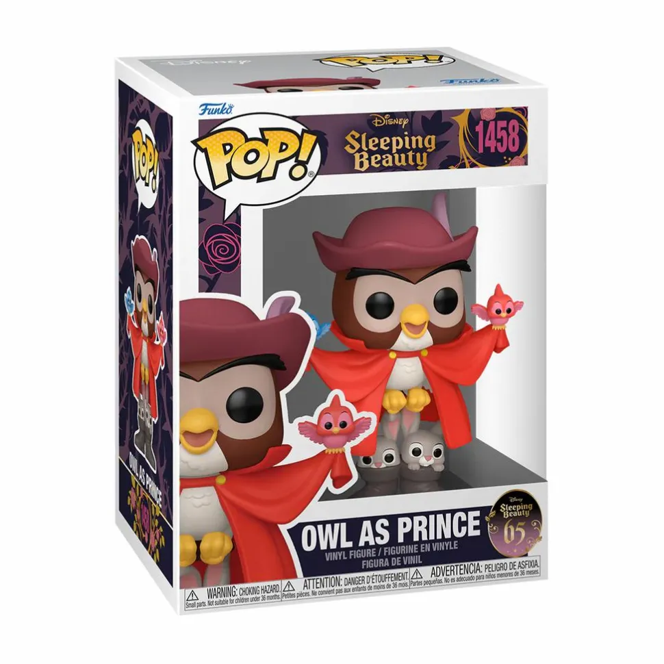 Sleeping Beauty: 65th Anniversary - Owl as Prince Pop! Vinyl Figure