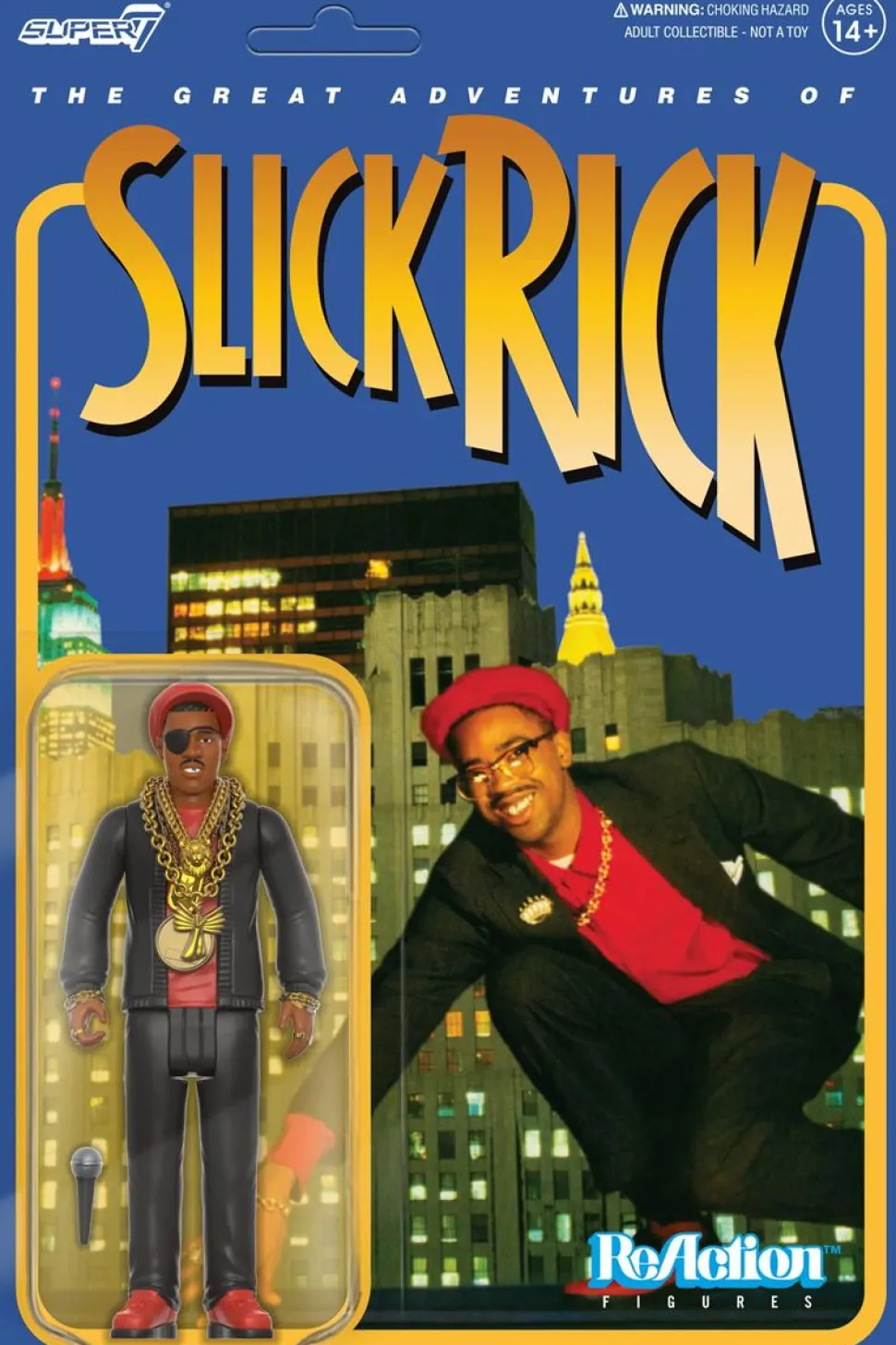 Slick Rick - The Great Adventures Of Slick Rick ReAction 3.75" Action Figure