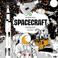 Smithsonian - Spacecraft Colouring Book by John Pirtel Paperback