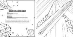 Smithsonian - Spacecraft Colouring Book by John Pirtel Paperback