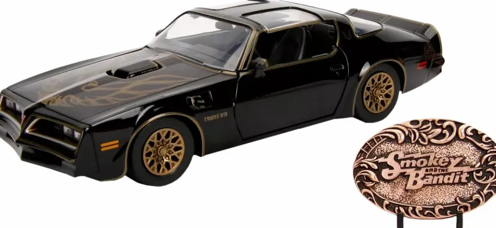 Smokey & the Bandit - 1977 Pontiac Firebird 1/24th Scale Hollywood Rides Die-Cast Vehicle Replica