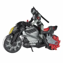 Snake Eyes: G.I. Joe Origins (2021) - Snake Eyes with Stealth Cycle 6” Scale Action Figure Vehicle