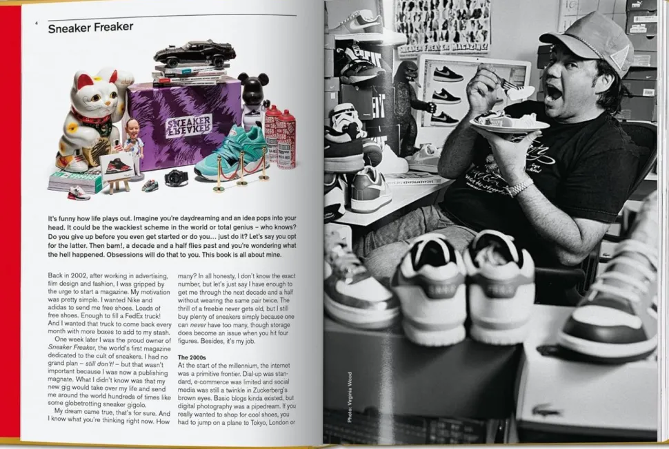 Sneaker Freaker - The Ultimate Sneaker Book Taschen 40th Anniversary Hardcover Book