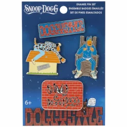 Snoop Dogg - Dog House Enamel Pin 4-Pack