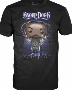 Snoop Dogg - Snoop Dogg Pop! Tees Black Unisex T-Shirt