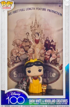 Snow White (1937) - Snow White & Woodland Creatures Pop! Movie Poster Vinyl Figure