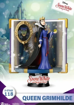 Snow White and the Seven Dwarfs (1937) - Queen Grimhilde Story Book Series D-Stage 6” Statue