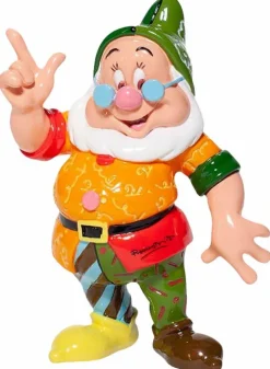 Snow White and the Seven Dwarfs - Doc 3” Statue by Romero Britto