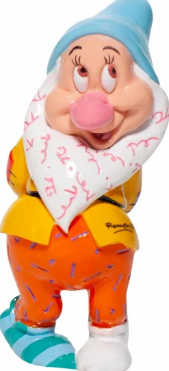 Snow White and the Seven Dwarfs - Bashful 3” Statue by Romero Britto