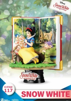 Snow White and the Seven Dwarfs (1937) - Snow White Story Book Series D-Stage 6” Statue
