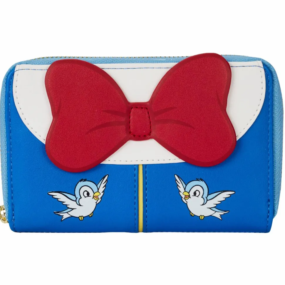 Snow White and the Seven Dwarfs (1937) - 85th Anniversary Cosplay 4” Faux Leather Zip-Around Wallet