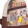 Snow White and The Seven Dwarfs (1937) - Multi-Scene 12” Faux Leather Mini Backpack