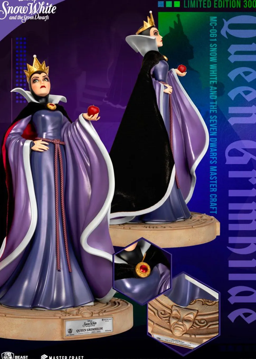 Snow White and the Seven Dwarfs (1937) - Queen Grimhilde Master Craft 17" Statue