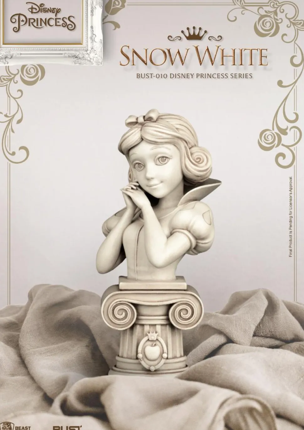 Snow White and the Seven Dwarfs (1937) - Snow White Disney Princess 6" PVC Bust
