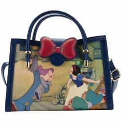 Snow White and the Seven Dwarfs (1937) - Scenes 7” Faux Leather Crossbody Bag