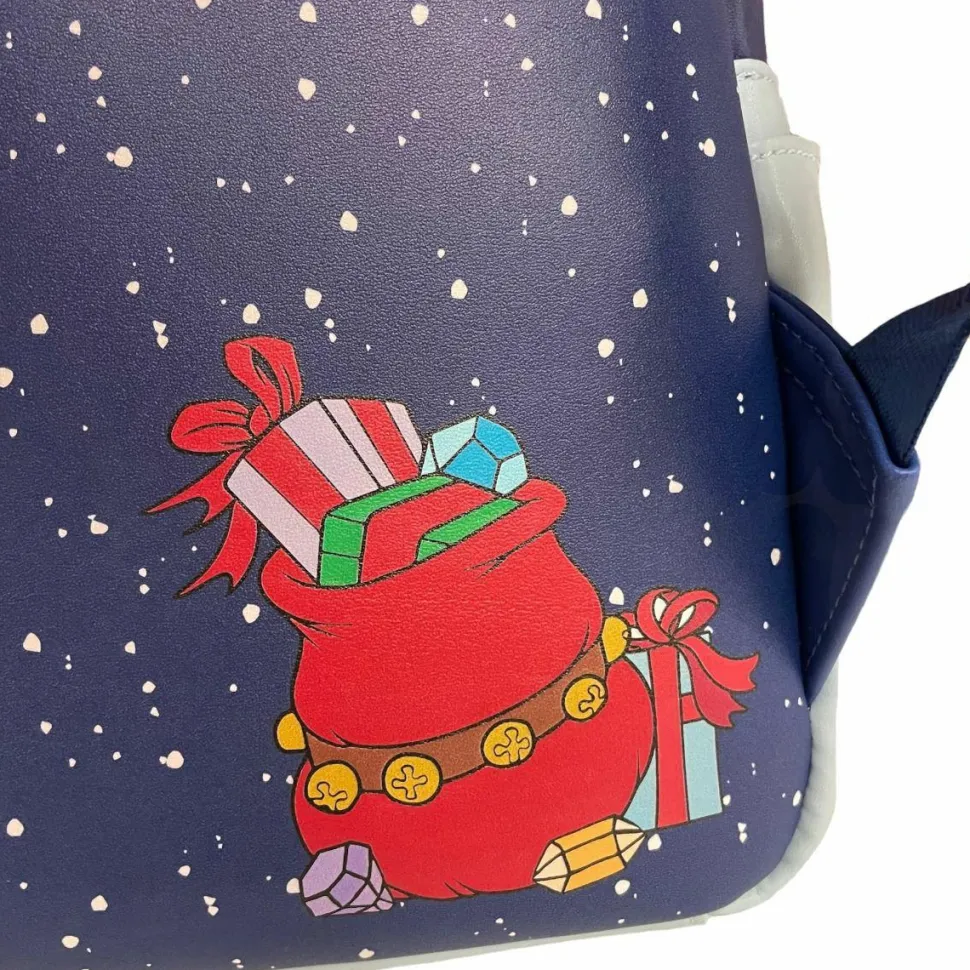 Snow White and the Seven Dwarfs (1937) - Holiday 12” Faux Leather Mini Backpack