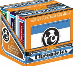 Soccer - 2021/22 Panini Chronicles Soccer Trading Cards Box (Display of 3)