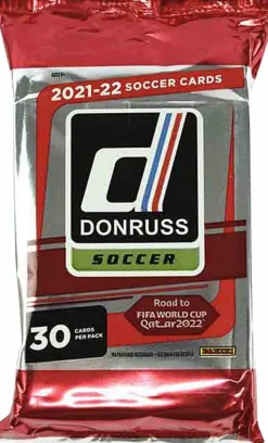 Soccer - 2021/22 Panini Donruss Road to Qatar Trading Cards Hobby Pack (30 Cards)