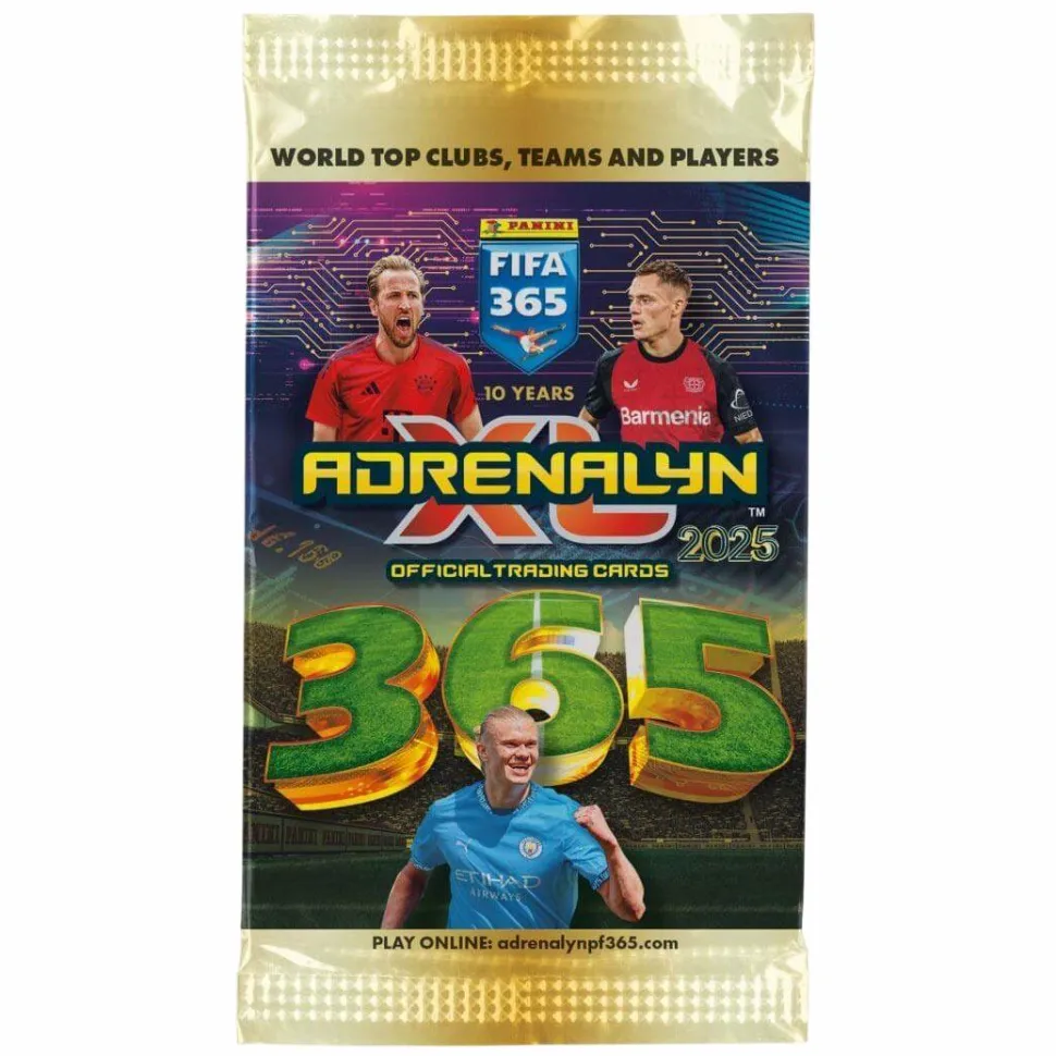 Soccer - 2025 Panini FIFA 365 Adrenalyn XL Soccer Trading Cards Pack (6 Cards)