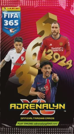 Soccer - 2024 Panini FIFA 365 Adrenalyn XL Soccer Trading Cards Pack (6 Cards)