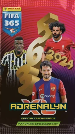 Soccer - 2024 Panini FIFA 365 Adrenalyn XL Soccer Trading Cards Pack (6 Cards)