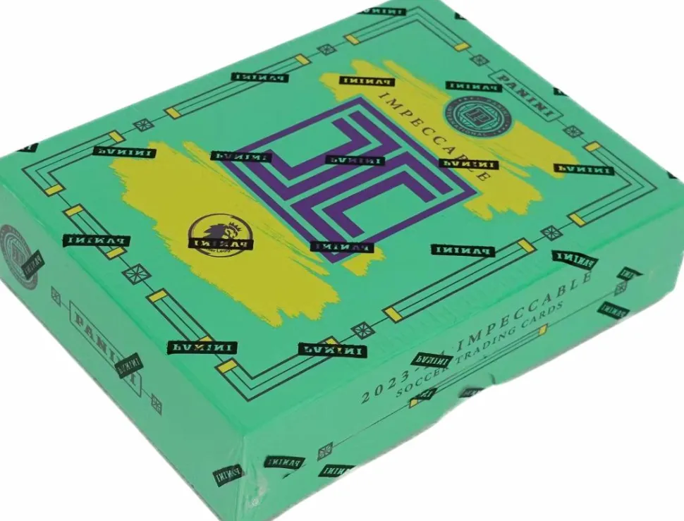 Soccer - 2023/24 Panini Impeccable Soccer International EPL Trading Cards Hobby Box (Display of 1)