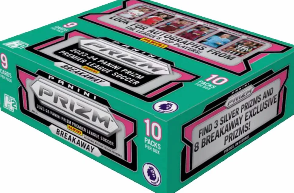 Soccer - 2023/24 Panini Prizm English Premier League Breakaway Trading Cards Box (Display of 10)
