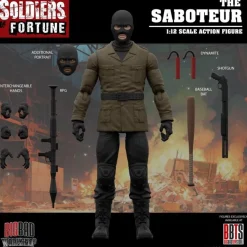 Soldiers of Fortune - The Saboteur 1/12th Scale Action Figure