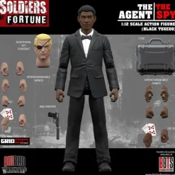 Soldiers of Fortune - The Agent/The Spy (Black Tuxedo) 1/12th Scale Action Figure