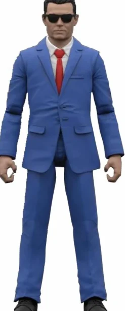 Soldiers of Fortune - The Agent/The Enemy (Light Blue) 1/12th Scale Action Figure