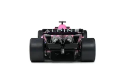 Solido Cars - 2023 Alpine A523 Formula 1 Racing Car (Presentation Version) 1/18th Scale Die-Cast Vehicle Replica
