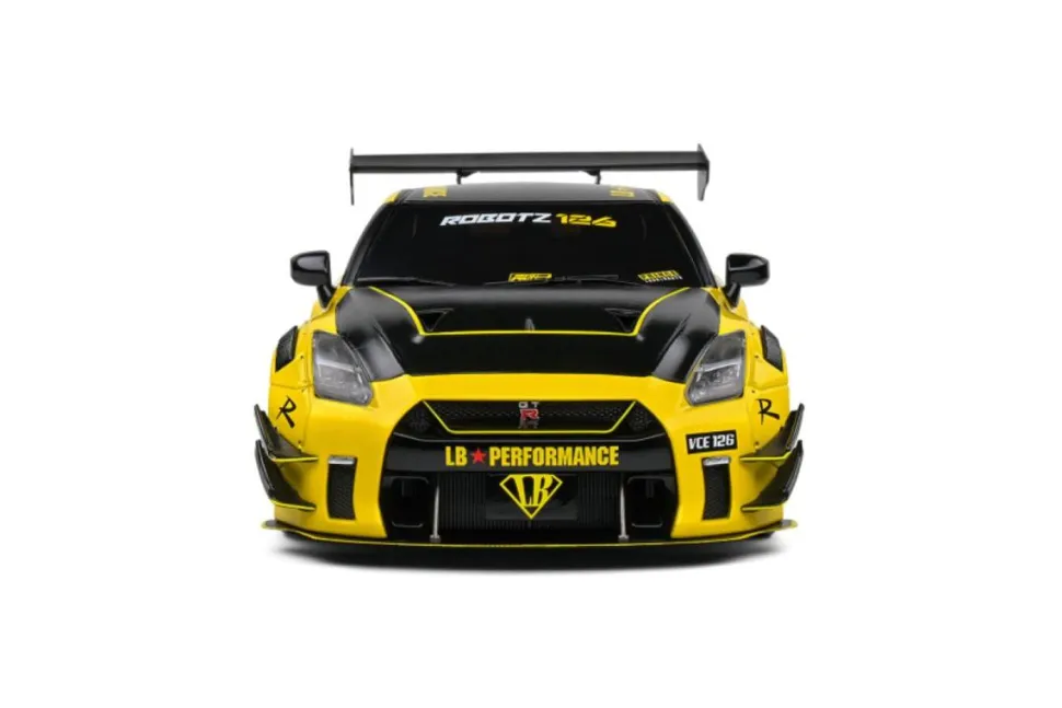 Solido Cars - 2020 Nissan GT-R (R35) Liberty Walk Body Kit 2.0 1/18th Scale Die-Cast Vehicle Replica