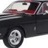 Solido Cars - Black 1967 Shelby GT500 1/18th Scale Die-Cast Vehicle Replica