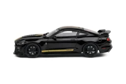 Solido Cars - Black 2020 Shelby Mustang GT500 1/43 Scale Die-Cast Vehicle Replica