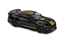 Solido Cars - Black 2020 Shelby Mustang GT500 1/43 Scale Die-Cast Vehicle Replica