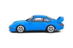 Solido Cars - Blue 1993 Porsche 911 (993) RS Clubsport 1/43 Scale Die-Cast Vehicle Replica
