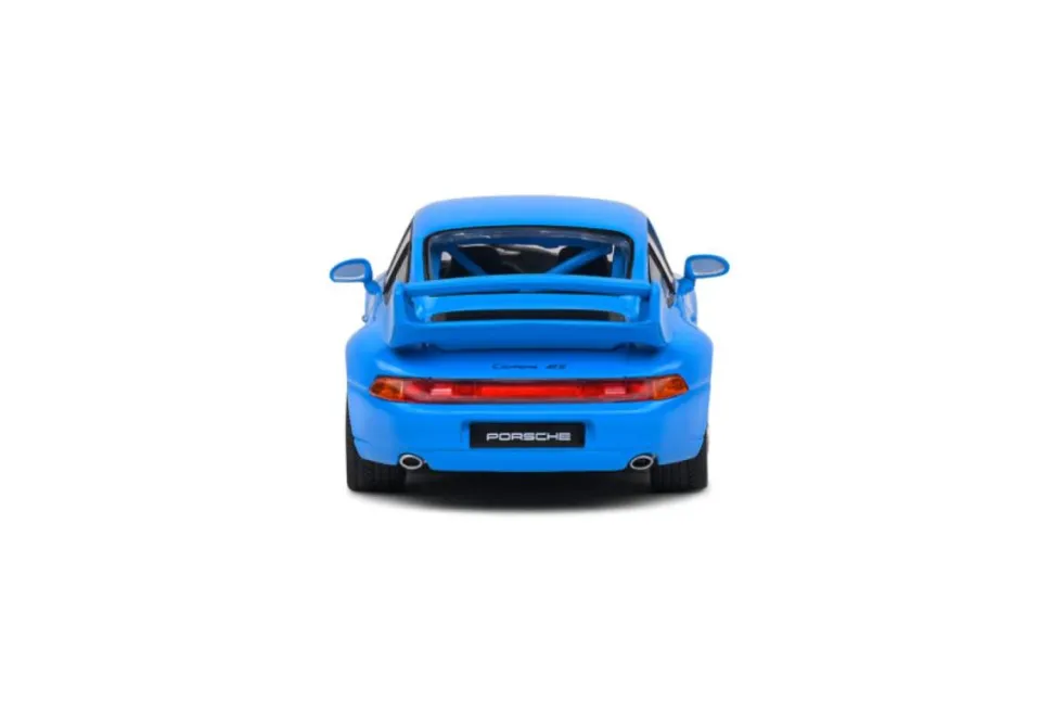 Solido Cars - Blue 1993 Porsche 911 (993) RS Clubsport 1/43 Scale Die-Cast Vehicle Replica